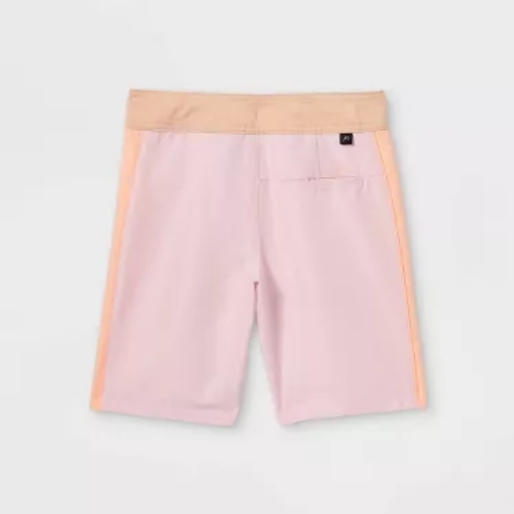 Boys' Colorblock Swim Trunks - art class Light Pink - Picture 2 of 7
